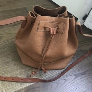 Jcrew Leather Bucket Bag